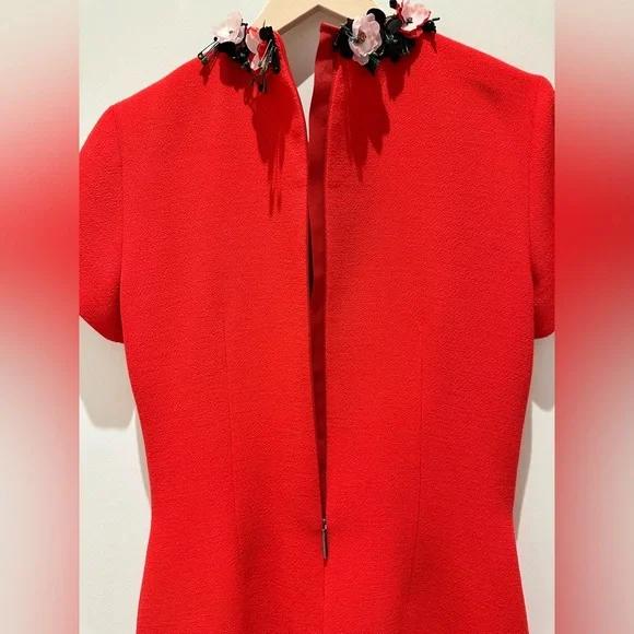 Stunning Red  Dress Italian Size 42. US size S.  MSGM valentines 💝 day - Picture 13 of 17